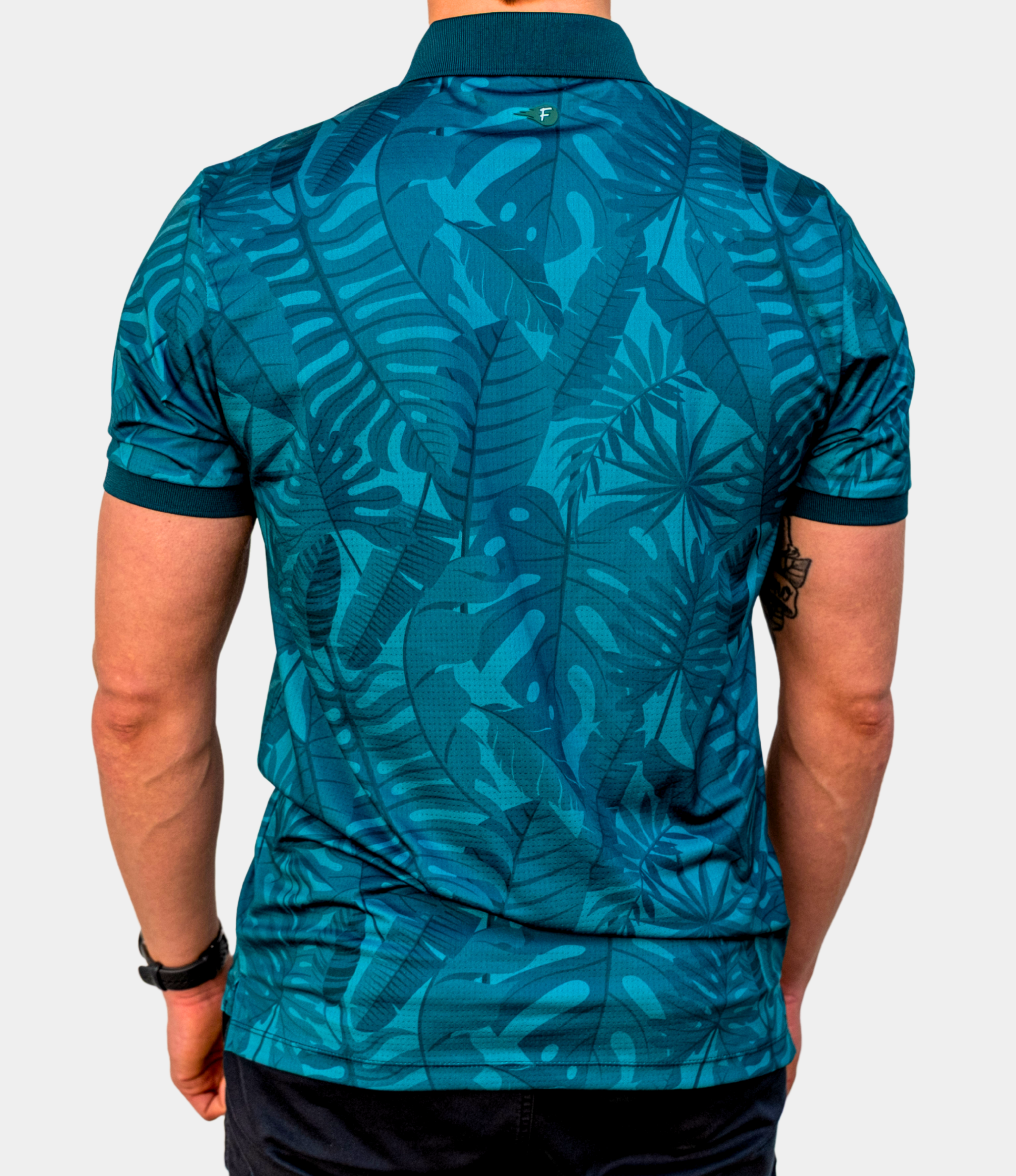 Riviera Performance Polo - Dark Green