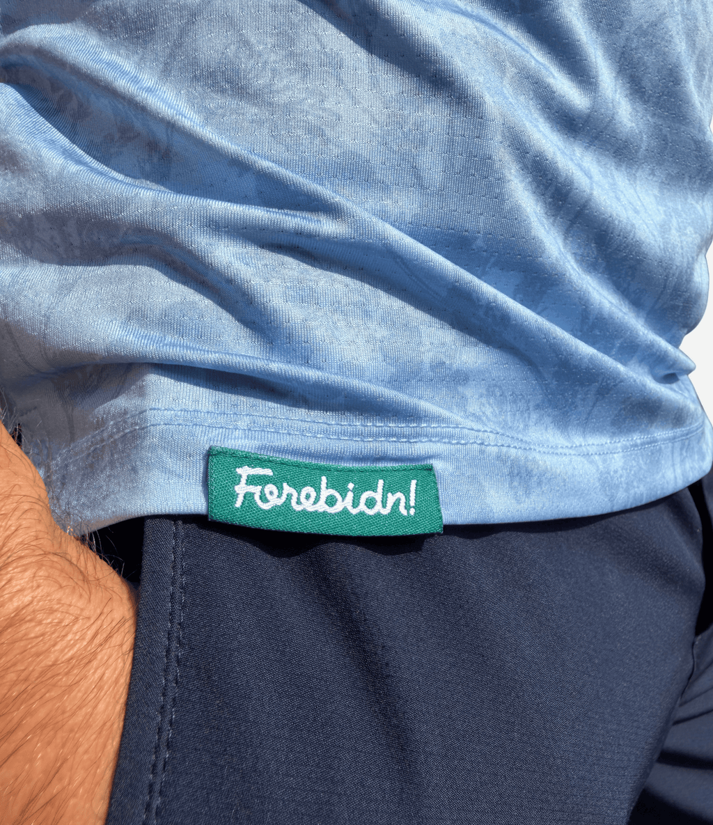 Mirage Performance Polo - Cerulean blue