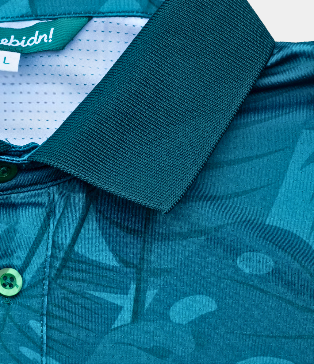 Riviera Performance Polo - Dark Green
