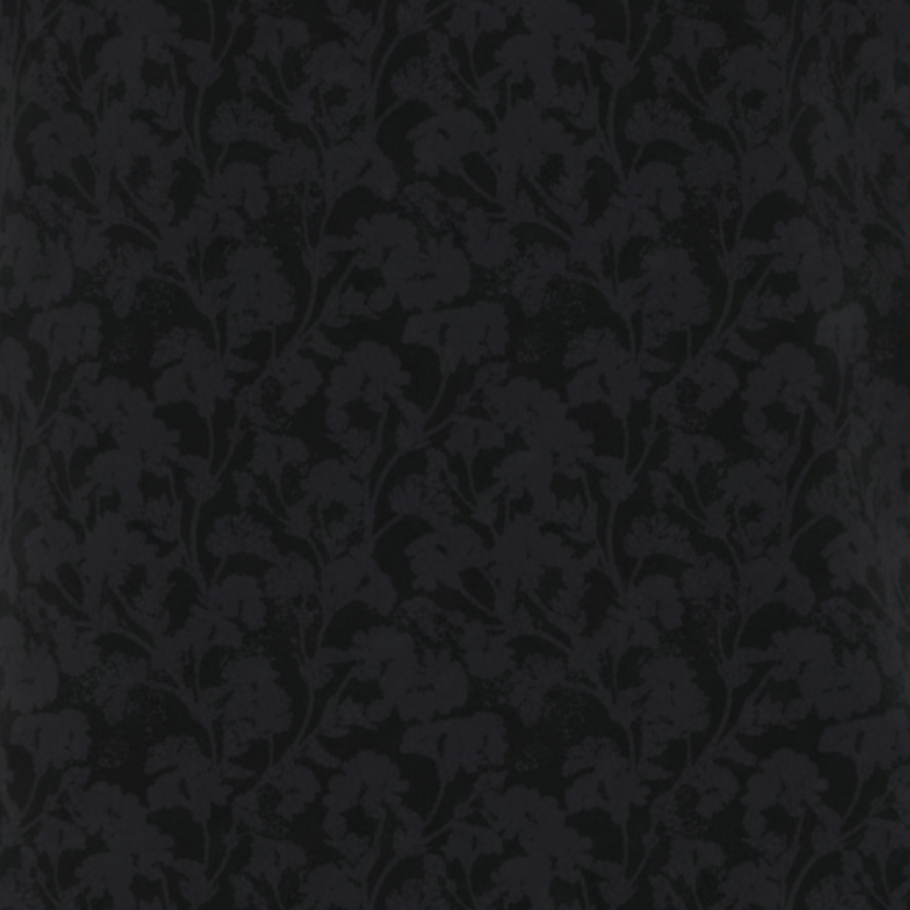 FORE! WILD BLOOM CORE POLO - BLACK