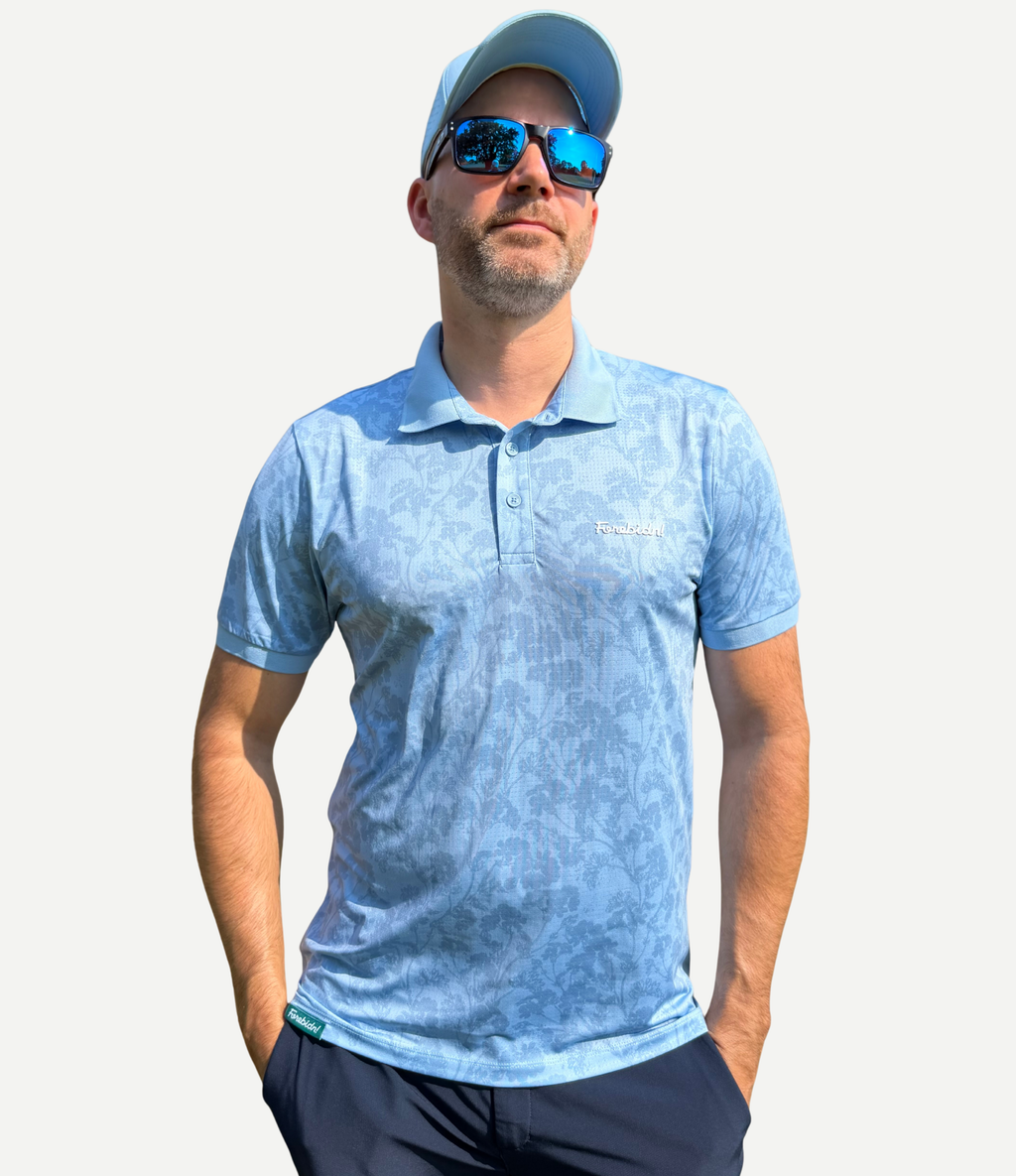 Mirage Performance Polo - Cerulean blue