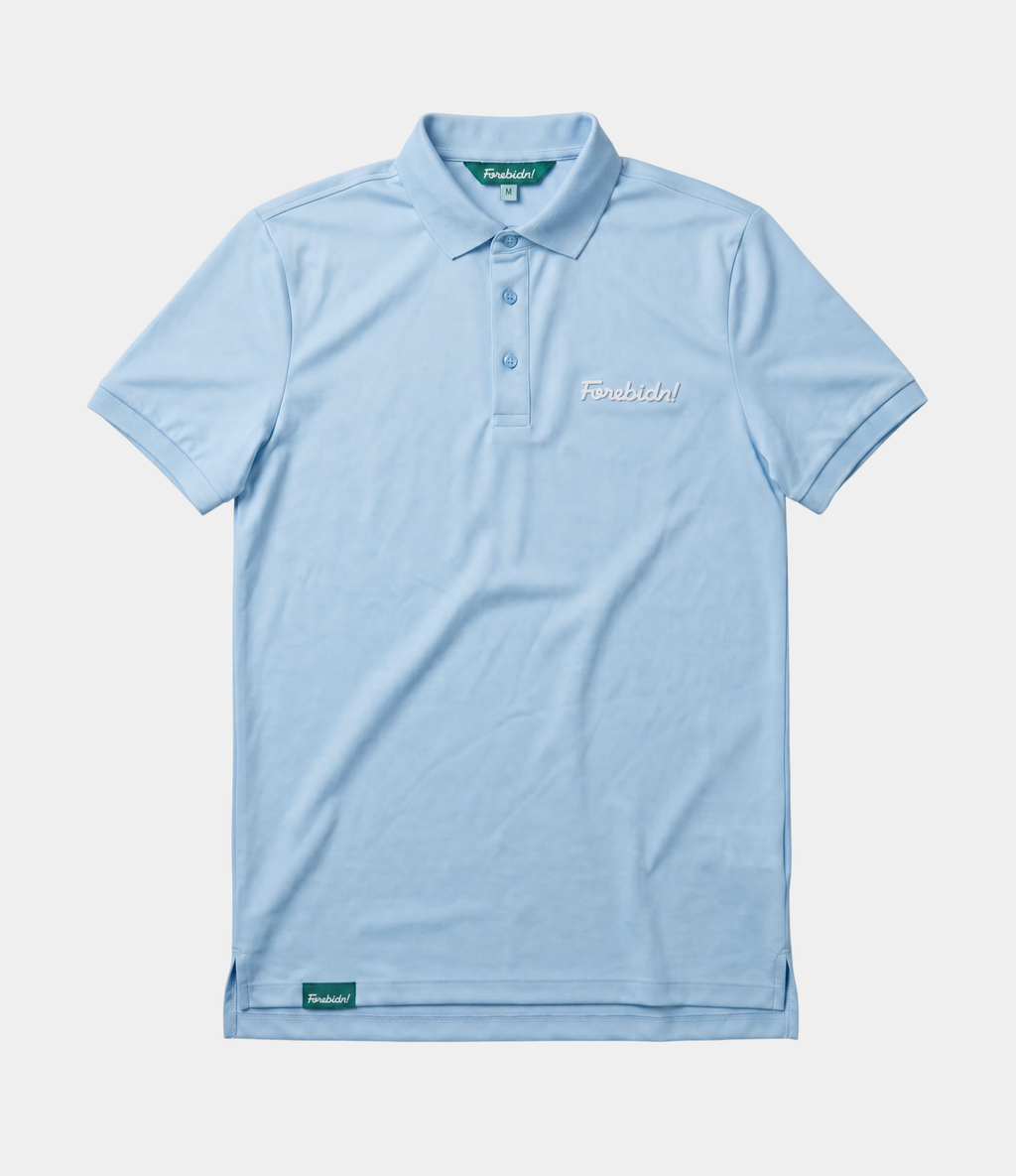Core Micropiqué Polo - Cerulean Blue