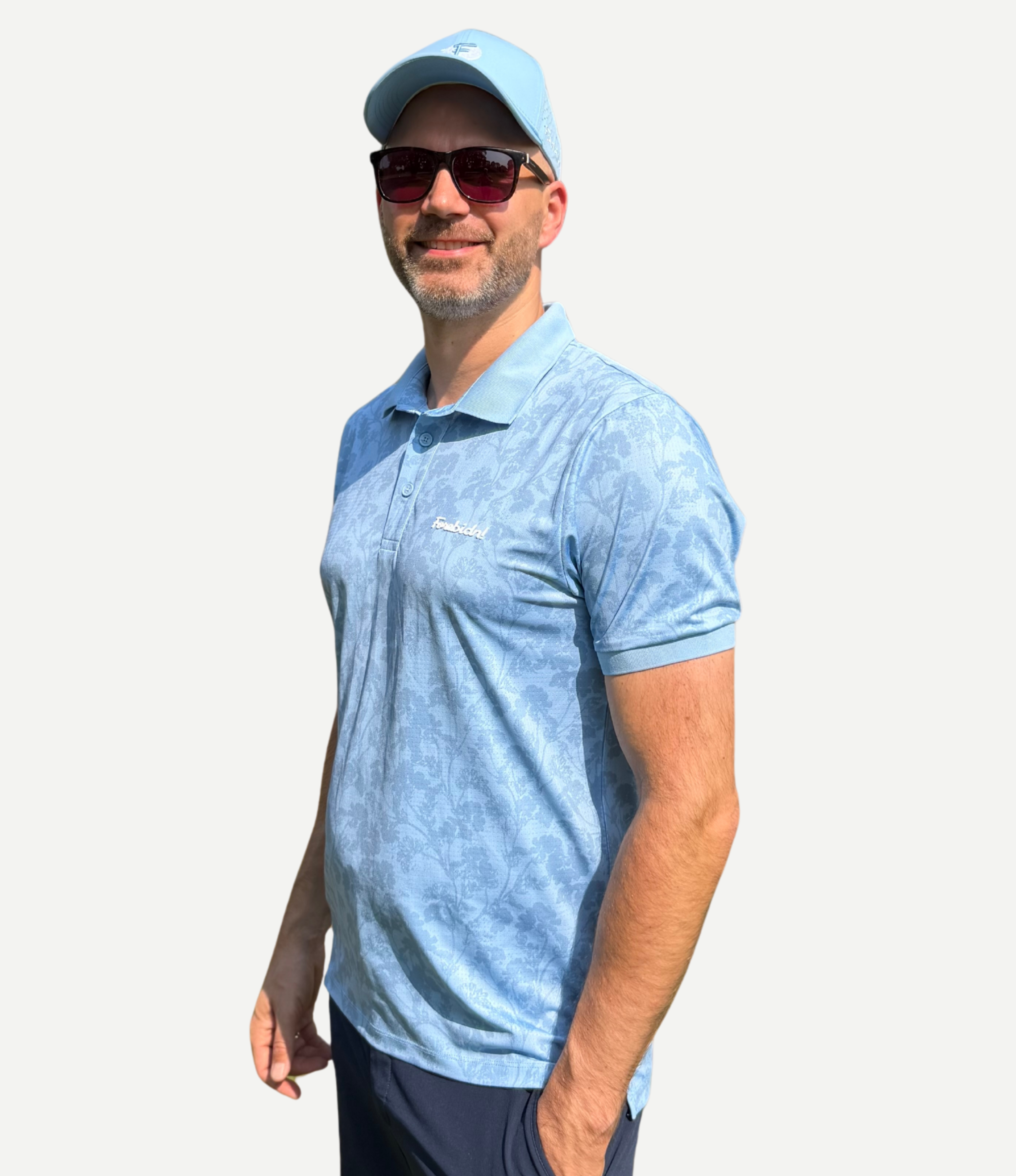 Mirage Performance Polo - Cerulean blue