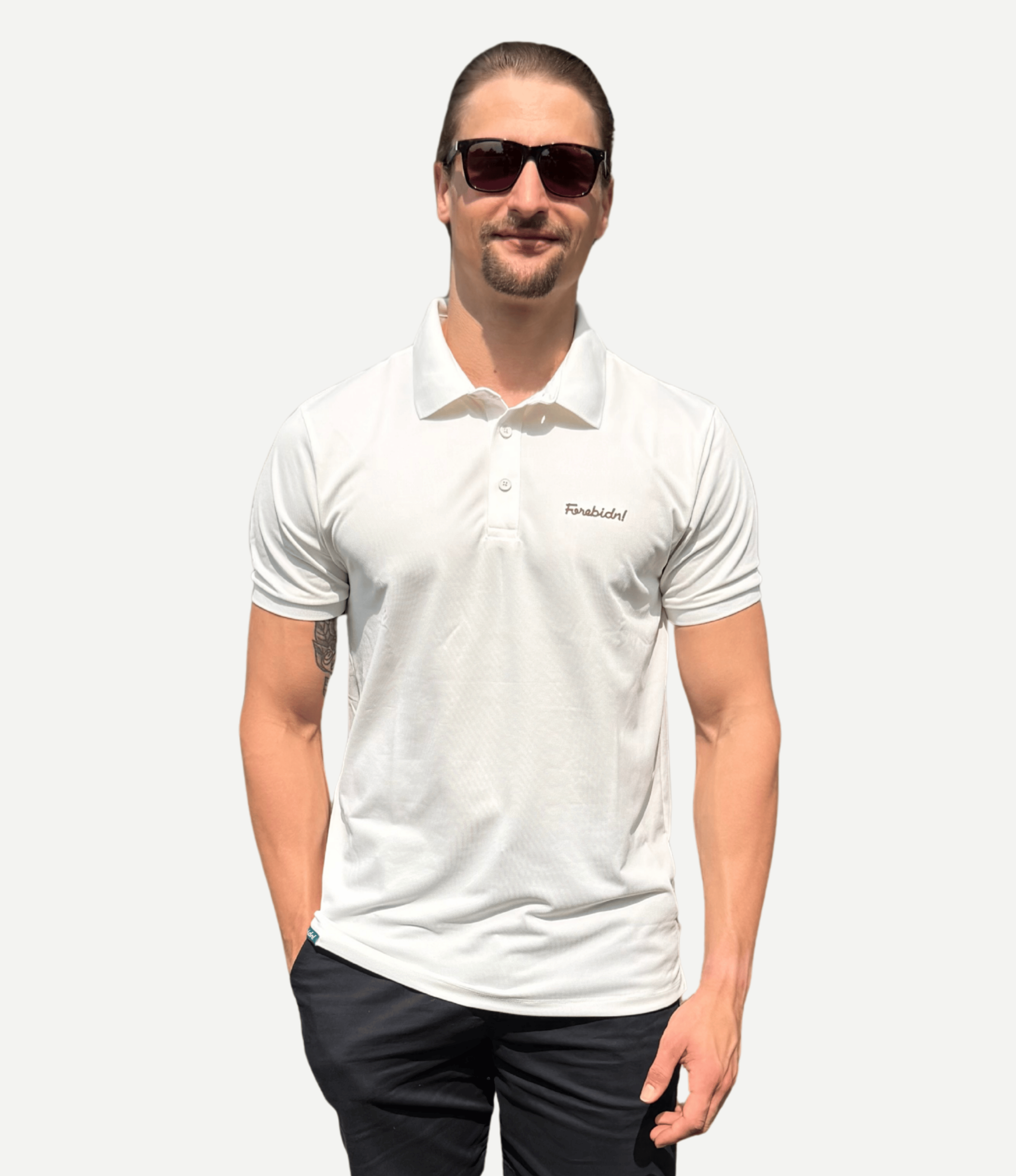 Core Micropiqué Polo - Cloud Dancer off-white
