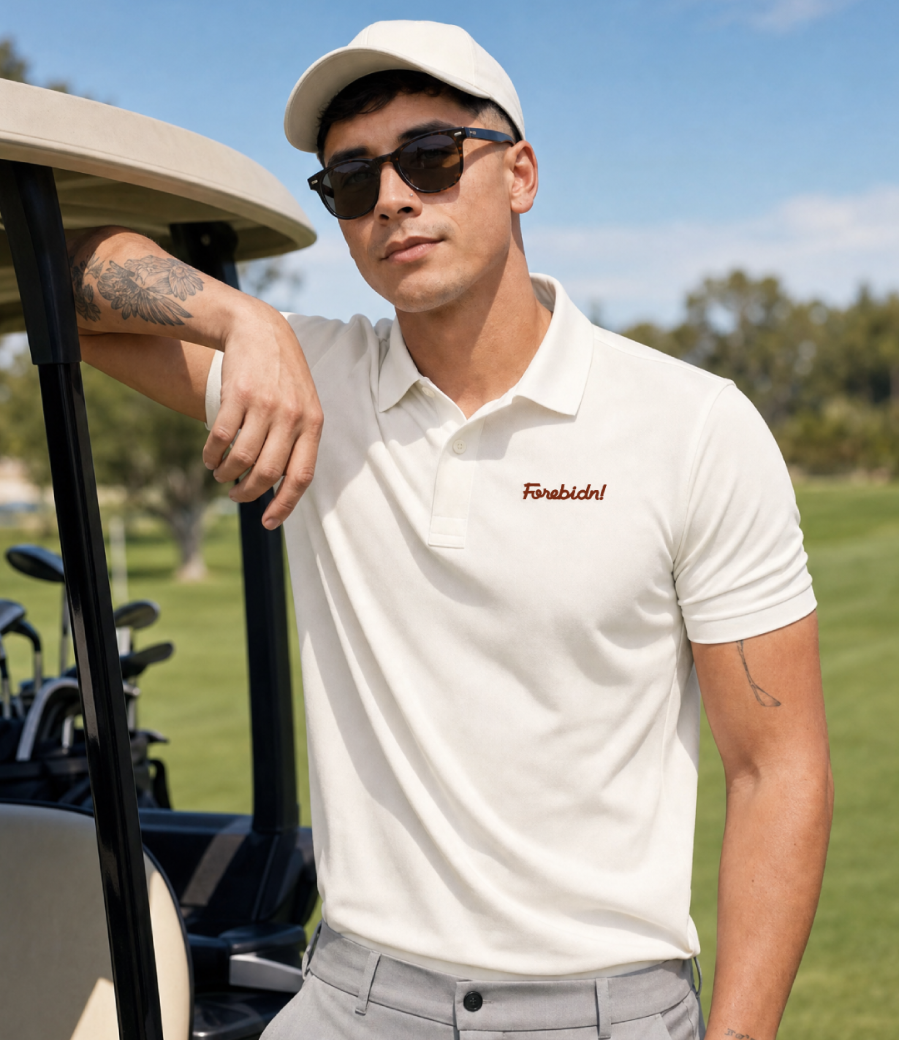 Core Micropiqué Polo - Cloud Dancer off-white