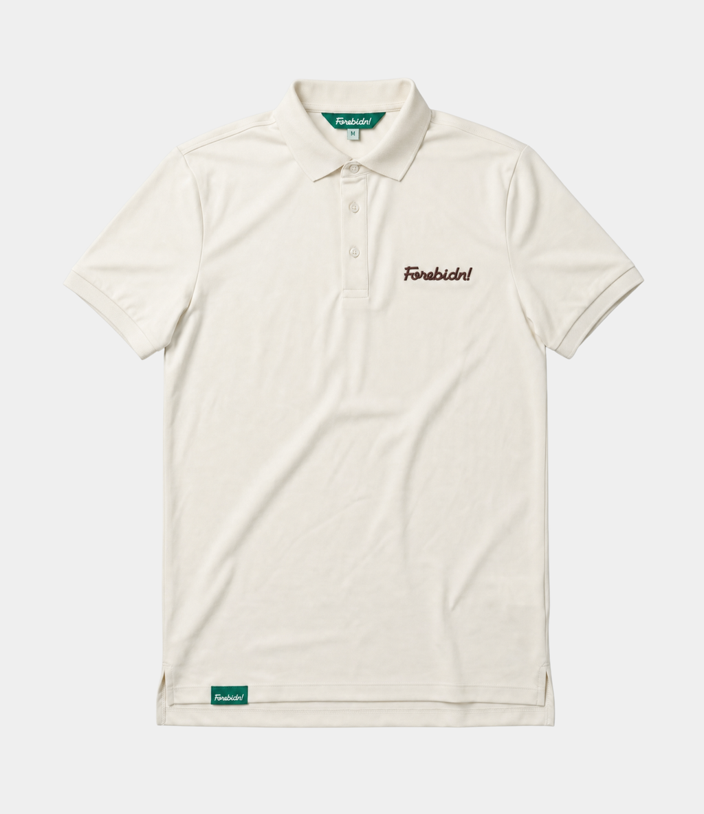 Core Micropiqué Polo - Cloud Dancer off-white