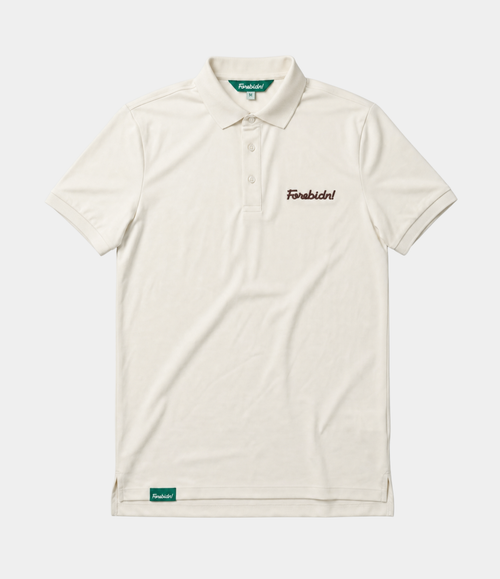 Core Micropiqué Polo - Cloud Dancer off-white