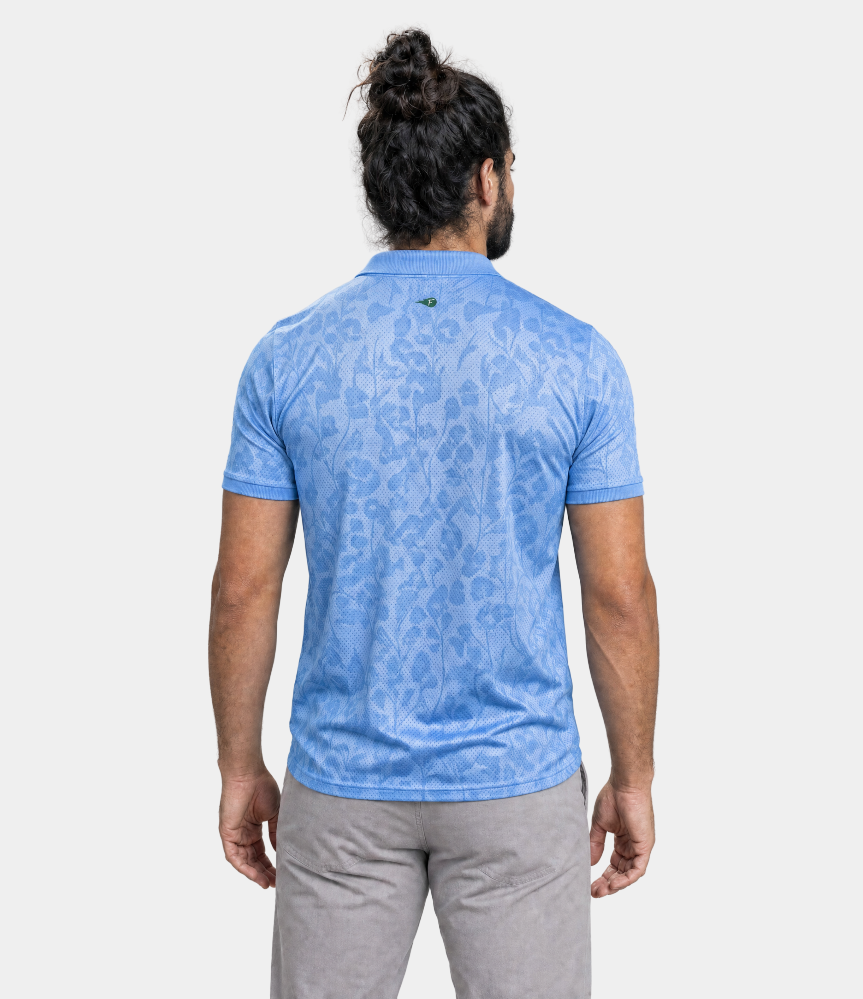 Mirage Performance Polo - Cerulean blue