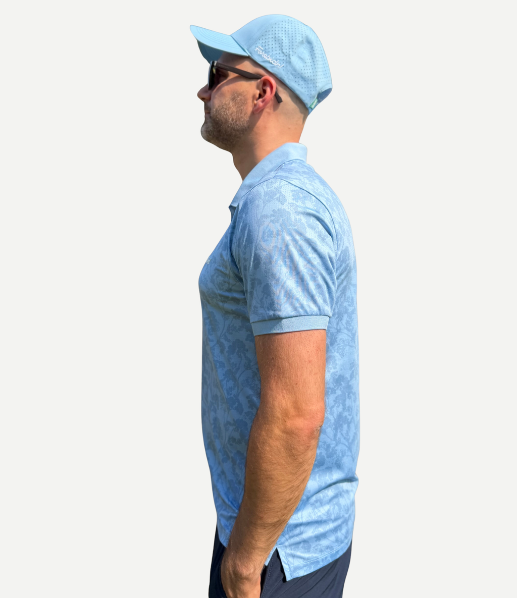 Mirage Performance Polo - Cerulean blue
