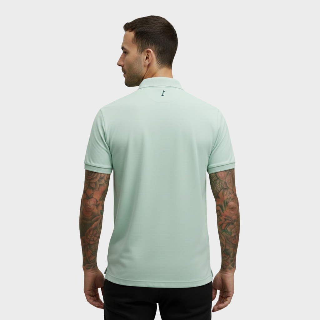 FORE! SOLID CORE POLO - HINT OF MINT