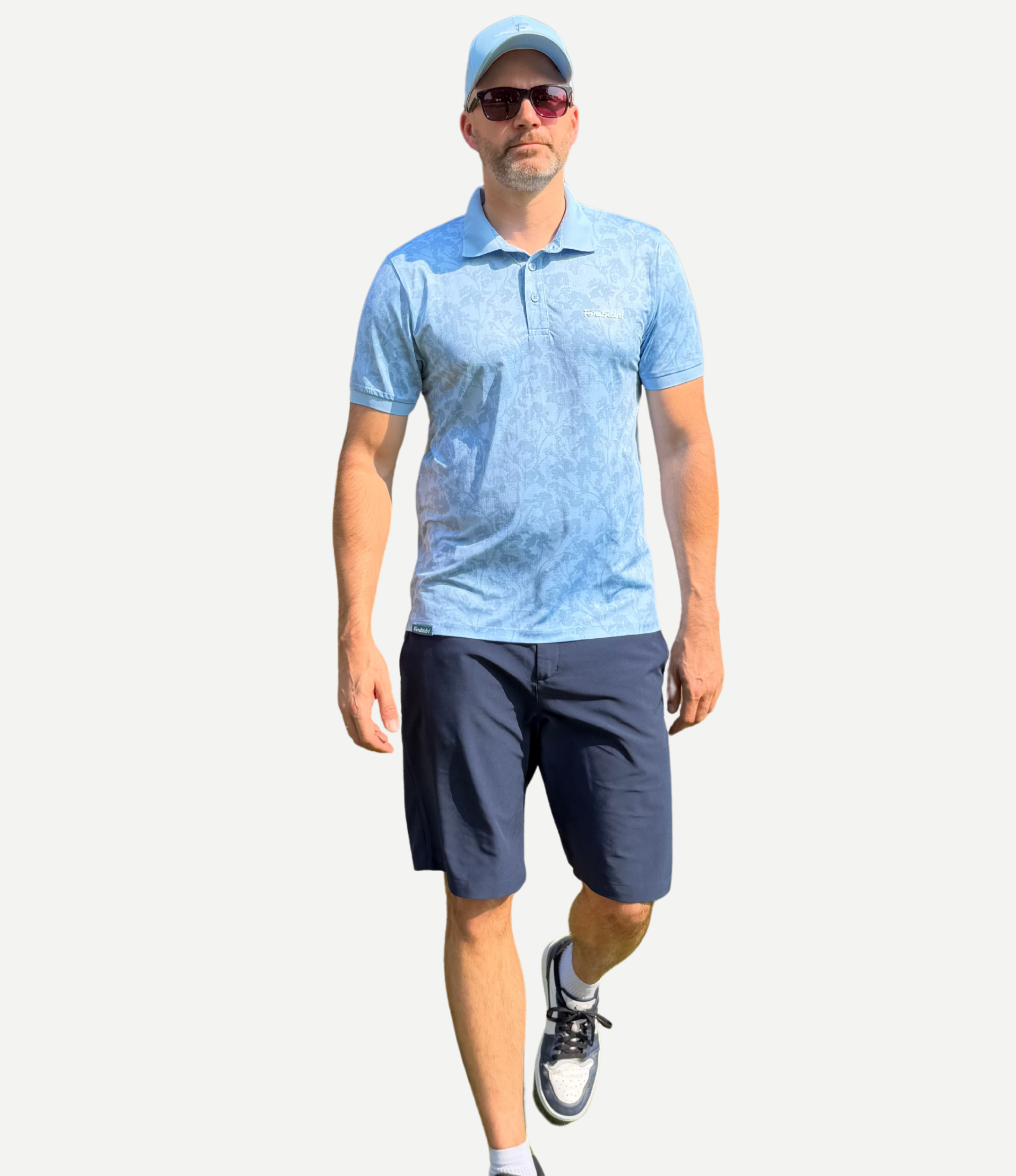 Mirage Performance Polo - Cerulean blue