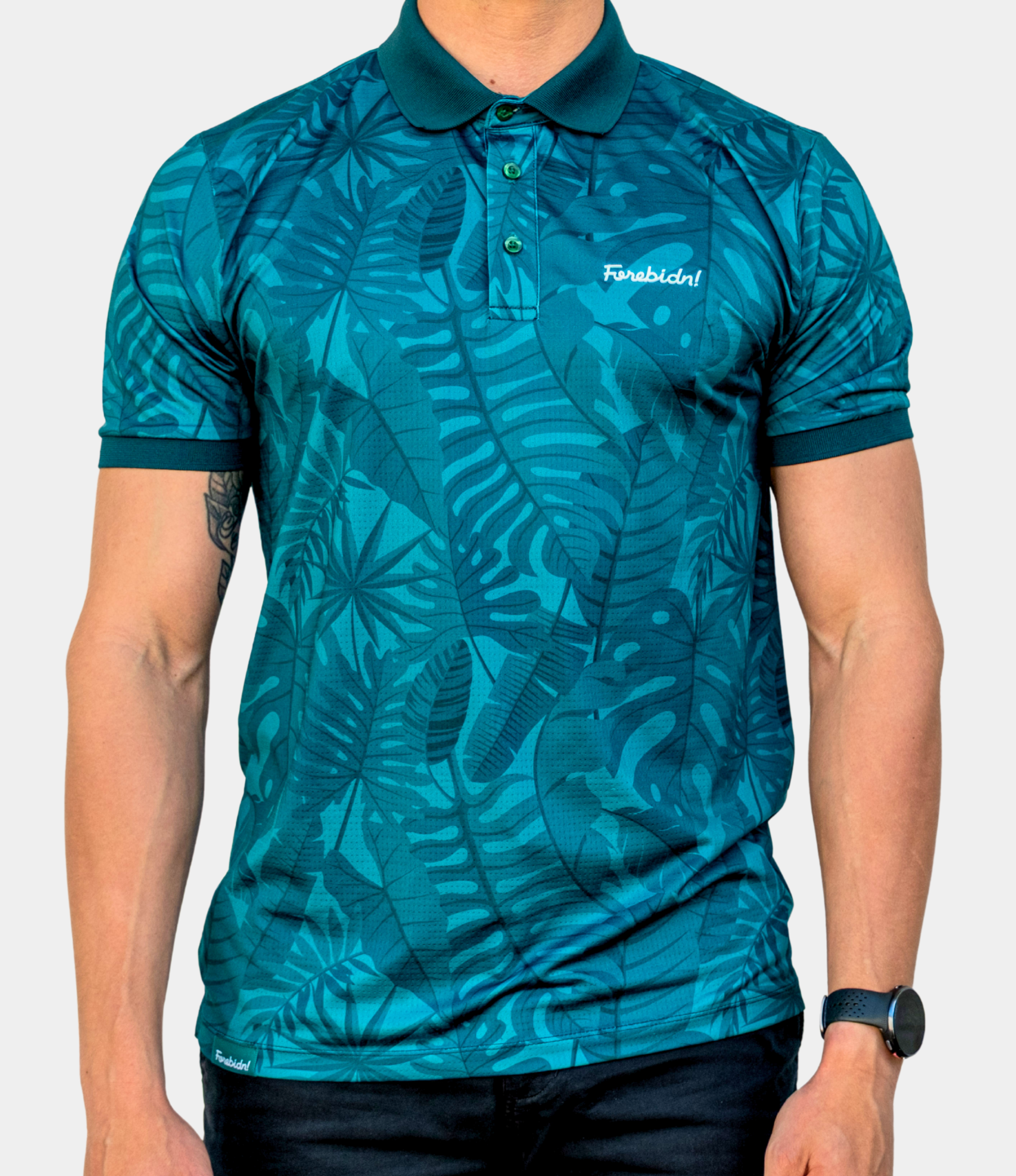 Riviera Performance Polo - Dark Green