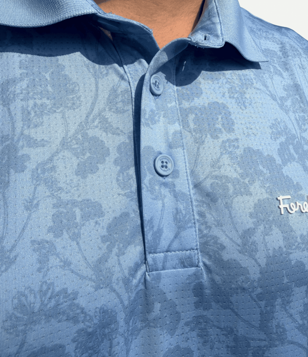 Mirage Performance Polo - Cerulean blue
