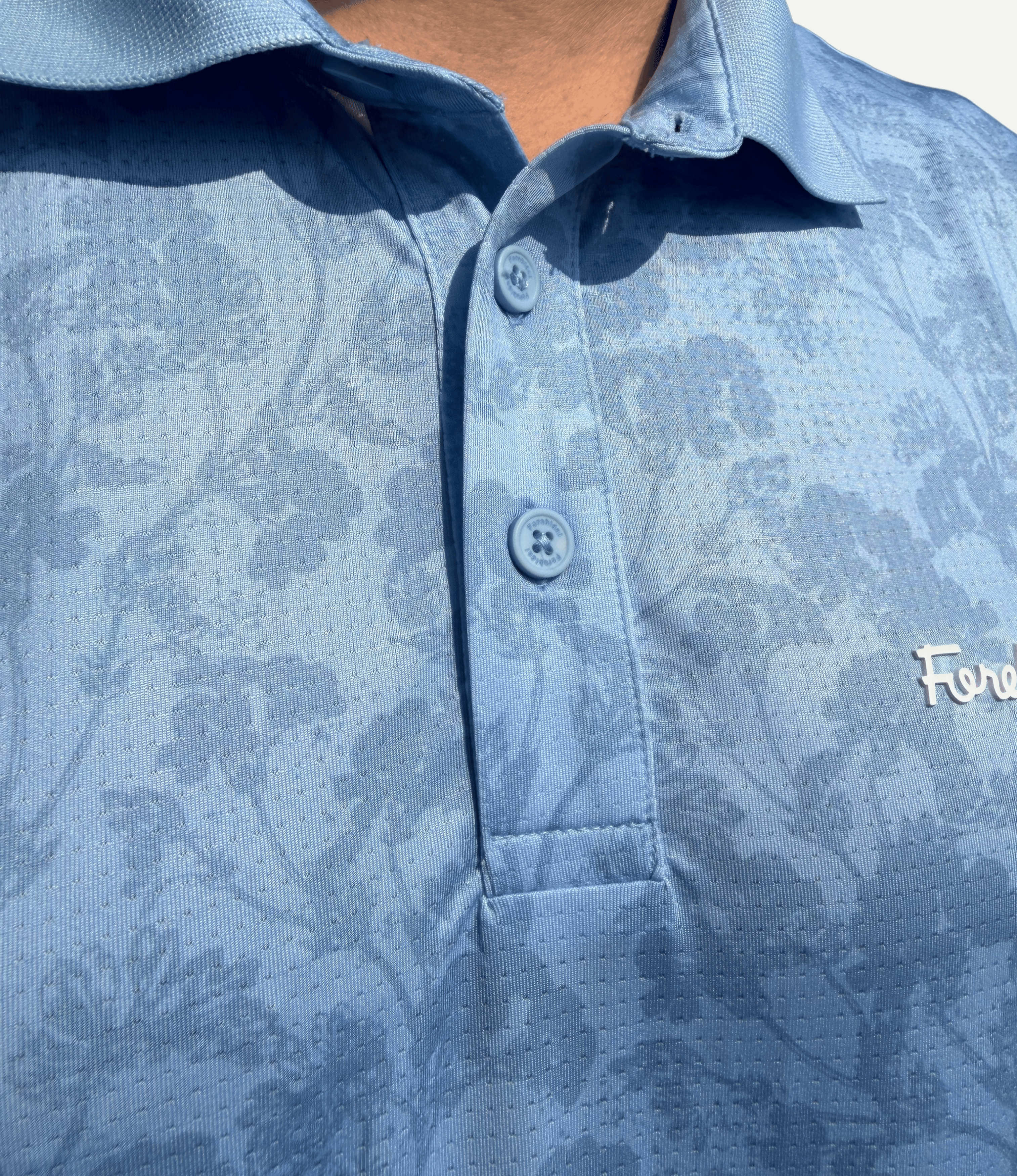 Mirage Performance Polo - Cerulean blue