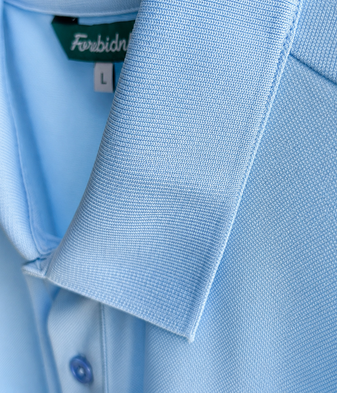 Core Micropiqué Polo - Cerulean Blue
